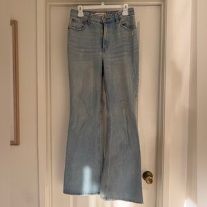 Abercrombie curve love vintage flare high rise jeans!